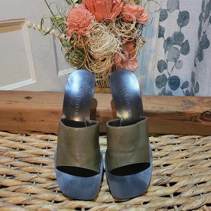 Ann Taylor Mule Wedge Sandal